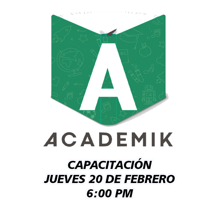 LOGO ACADEMIK CAPACITACIÓN jueves 6:00 p.m.